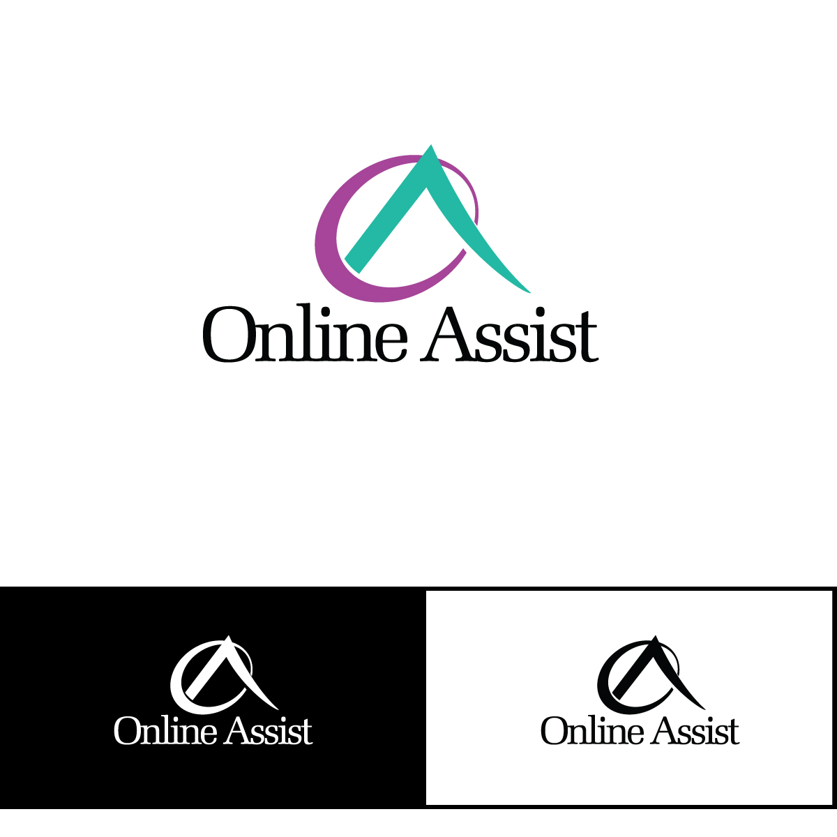 Logo Design by e-graphics for Online Assist | Design #10946693