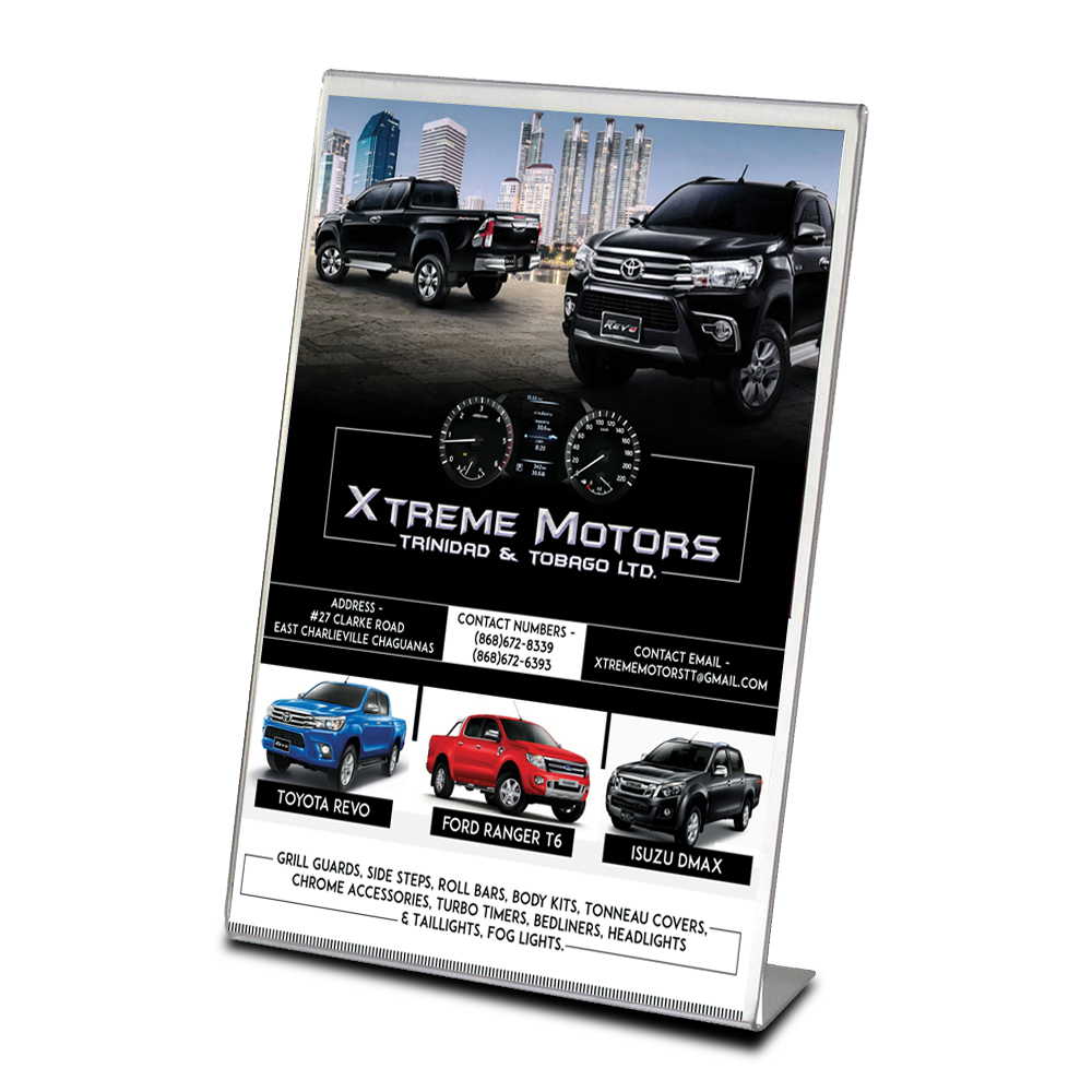 Signage Design by irv for XTREME MOTORS TRINIDAD & TOBAGO LTD. | Design #11250837