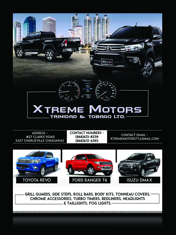 Signage Design by irv for XTREME MOTORS TRINIDAD & TOBAGO LTD. | Design #11251214