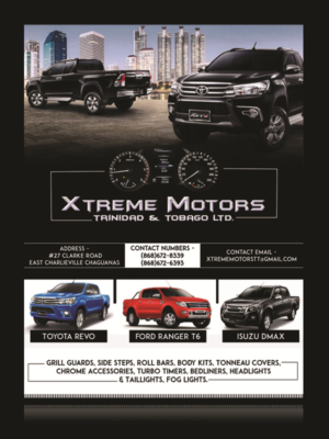 Signage Design by irv for XTREME MOTORS TRINIDAD & TOBAGO LTD. | Design: #11251214
