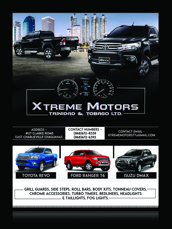 Signage Design by irv for XTREME MOTORS TRINIDAD & TOBAGO LTD. | Design #11251329