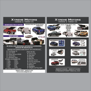 Signage Design by premnice for XTREME MOTORS TRINIDAD & TOBAGO LTD. | Design: #10992282