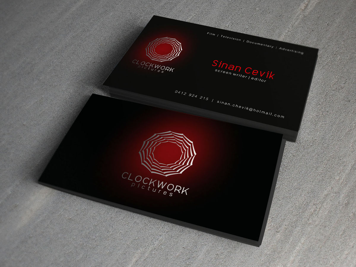 Logo Design by lifesign for Clockwork Pictures | Design #10978795