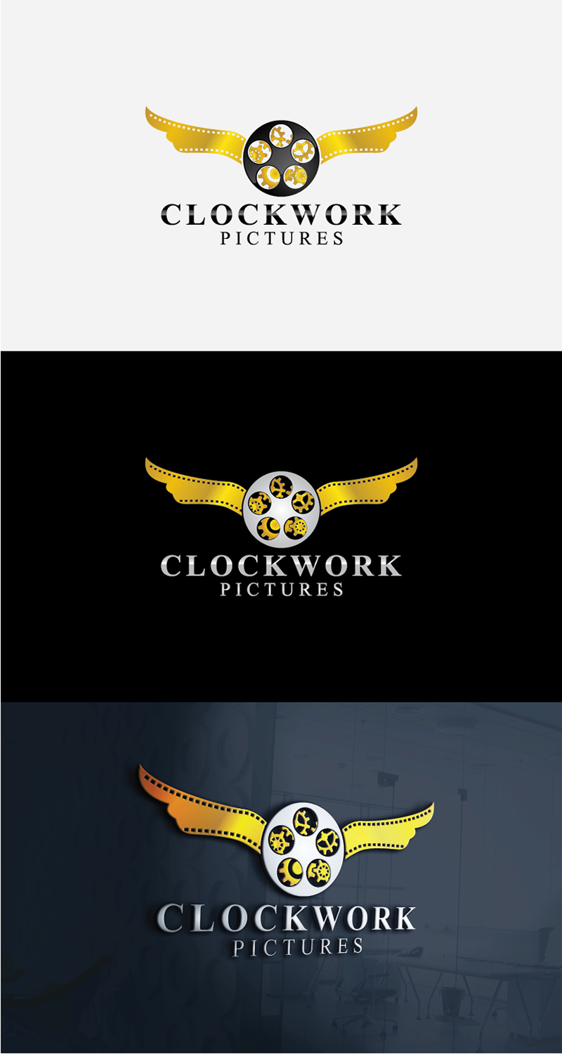 Logo Design by eko07 for Clockwork Pictures | Design #10993238