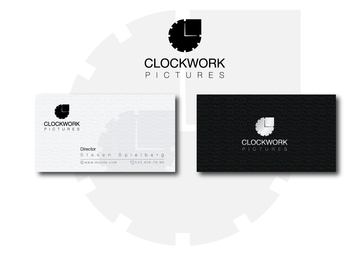 Logo Design by Art Vision for Clockwork Pictures | Design #11088939
