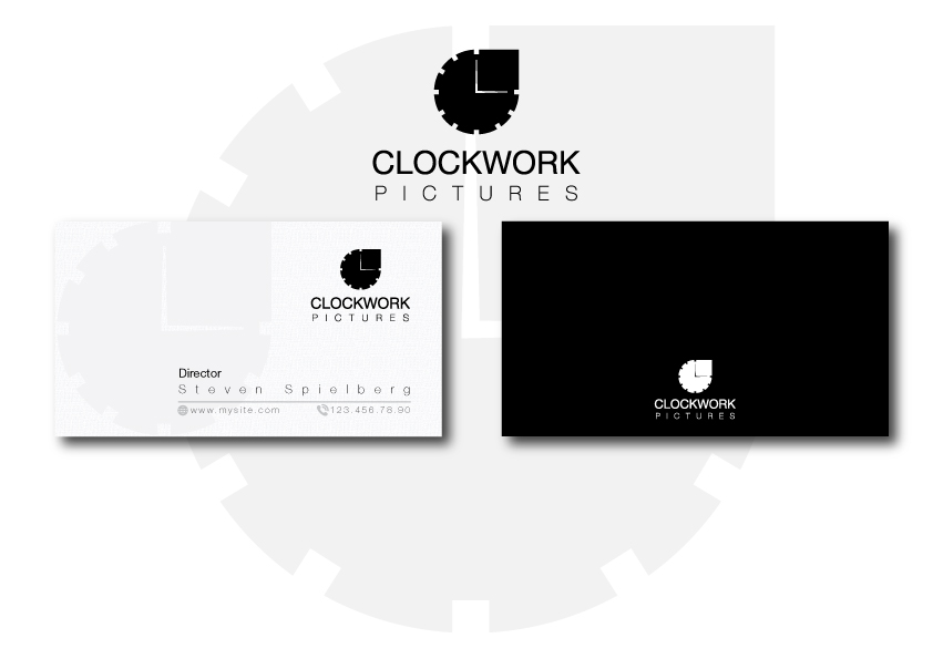 Logo Design by Art Vision for Clockwork Pictures | Design #11089031