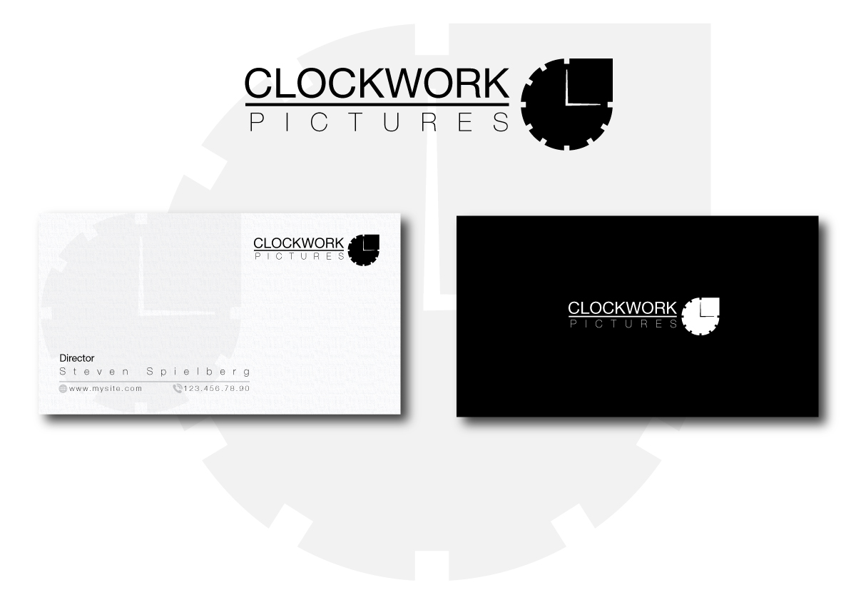 Logo Design by Art Vision for Clockwork Pictures | Design #11089312