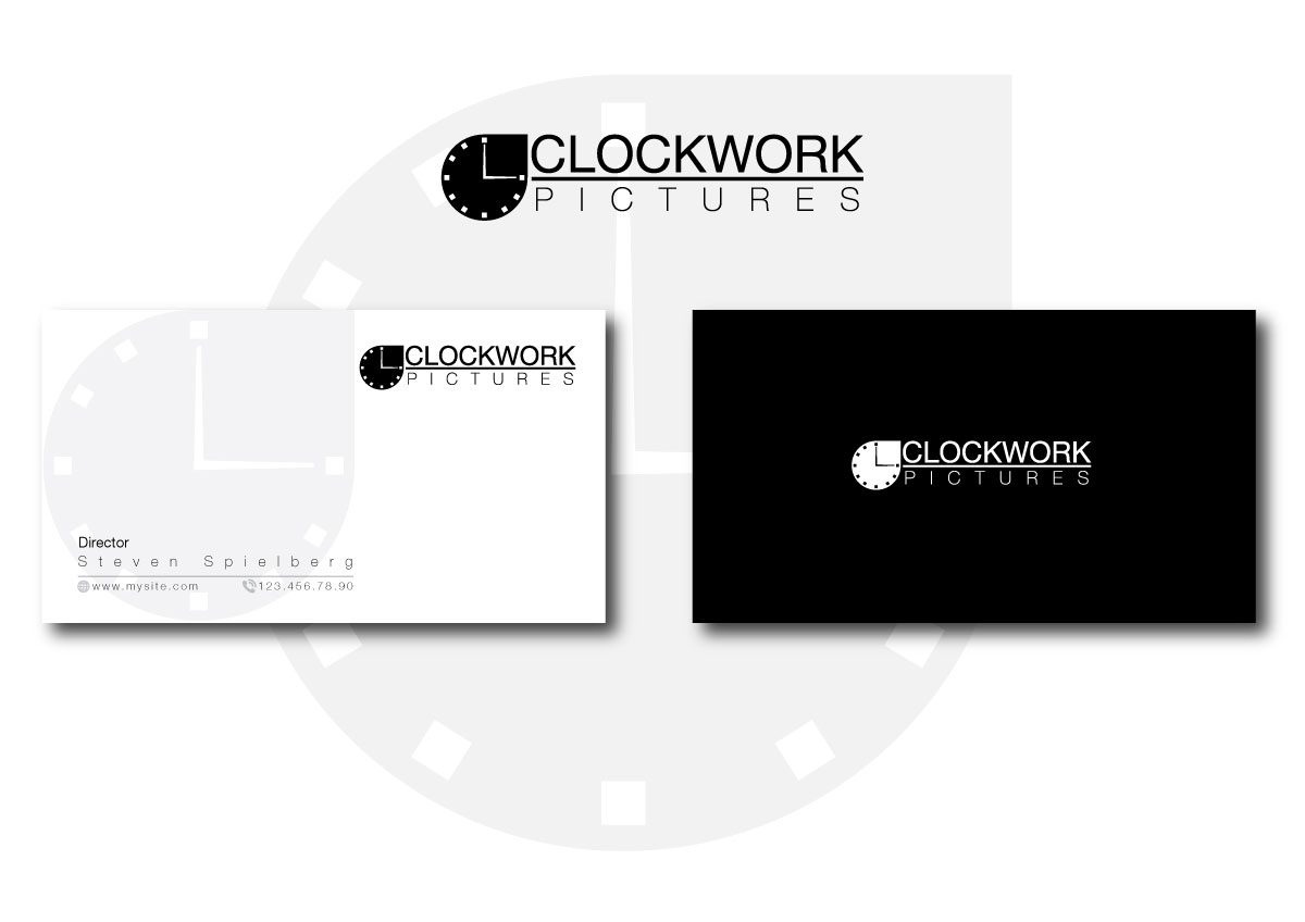 Logo Design by Art Vision for Clockwork Pictures | Design #11094177