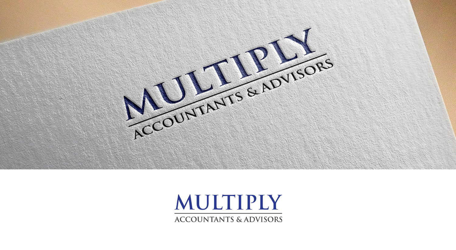 Logo-Design von Omee63 für Multiply Accountants & Advisors  | Design #10956509