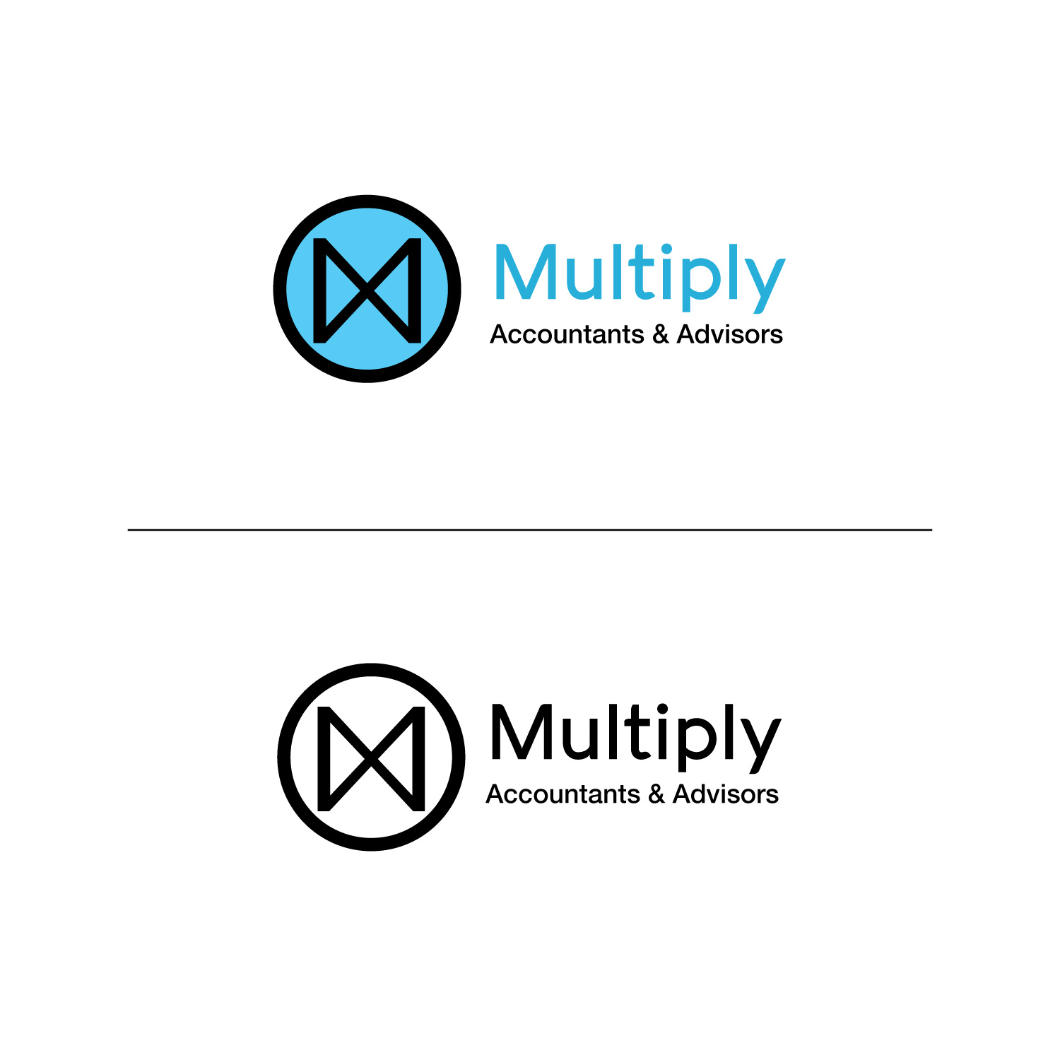Logo Design by GMWIRE for Multiply Accountants & Advisors  | Design #10993181