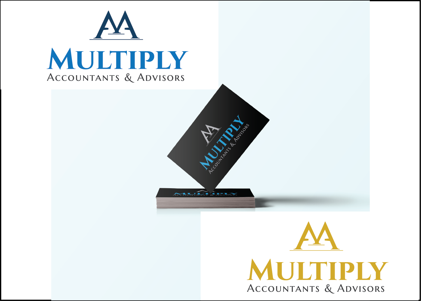 Logo-Design von Boink für Multiply Accountants & Advisors  | Design #11000500