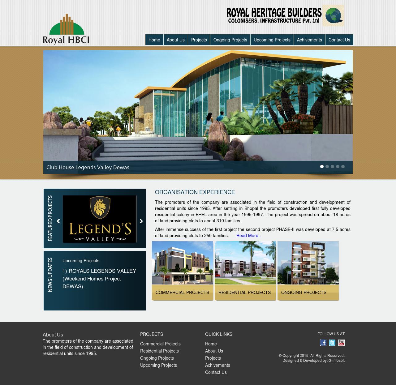 Web Design by GINFOSOFT for Tombleson Construction LTD | Design #10961975