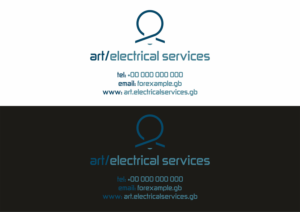 Logo Design by zbyszkooles for Art electrical services  | Design #10956045