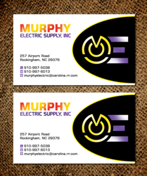 Murphy Electric Supply, Inc. Business Card Design | Business Card Design by Sandaruwan