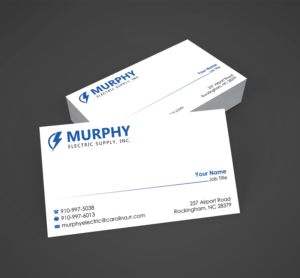 Diseño de Tarjeta de Presentación por premnice para Murphy Electric Supply, Inc. | Diseño: #11041966