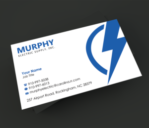 Business Card Design by premnice for Murphy Electric Supply, Inc. | Design: #11041967