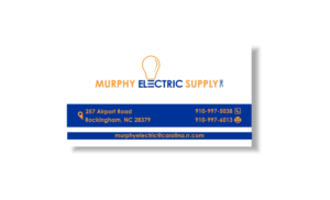 Business Card Design by dzoker for Murphy Electric Supply, Inc. | Design: #10951831