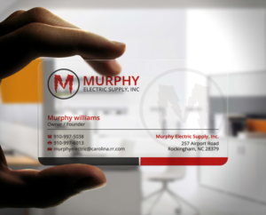 Diseño de Tarjeta de Presentación por Stylez Designz para Murphy Electric Supply, Inc. | Diseño: #11046258