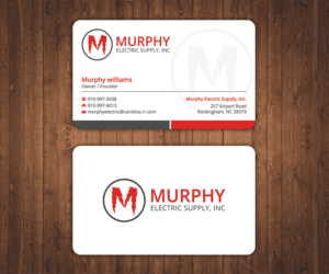 Diseño de Tarjeta de Presentación por Stylez Designz para Murphy Electric Supply, Inc. | Diseño: #11046259