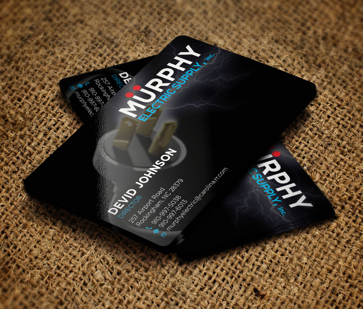 Business Card Design by Verified artistry (Design garden) for Murphy Electric Supply, Inc. | Design #10983689