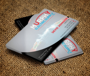 Business Card Design by Verified artistry (Design garden) for Murphy Electric Supply, Inc. | Design: #10983692