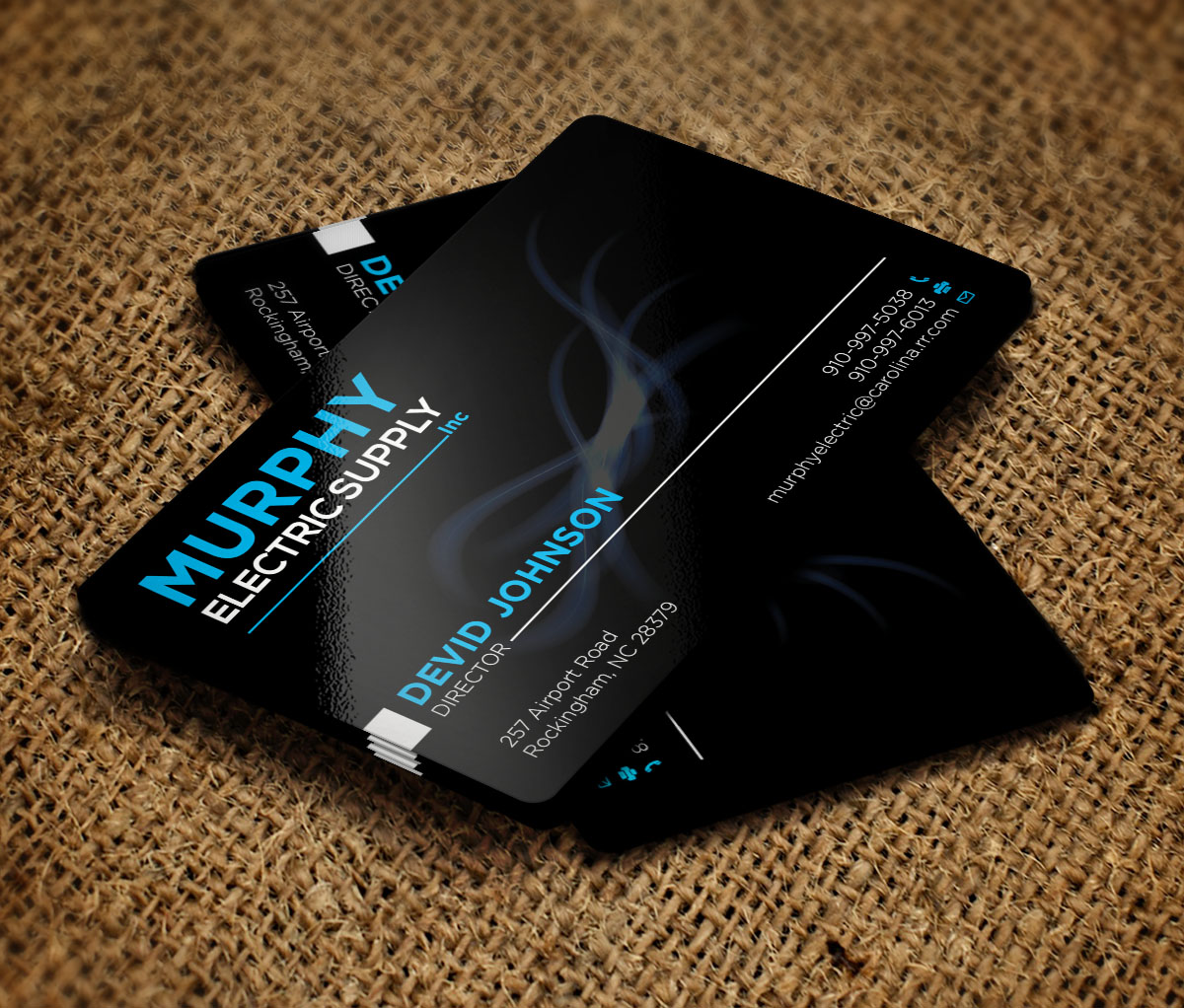 Business Card Design by Verified artistry (Design garden) for Murphy Electric Supply, Inc. | Design #10983704