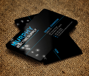 Business Card Design by Verified artistry (Design garden) for Murphy Electric Supply, Inc. | Design: #10983711