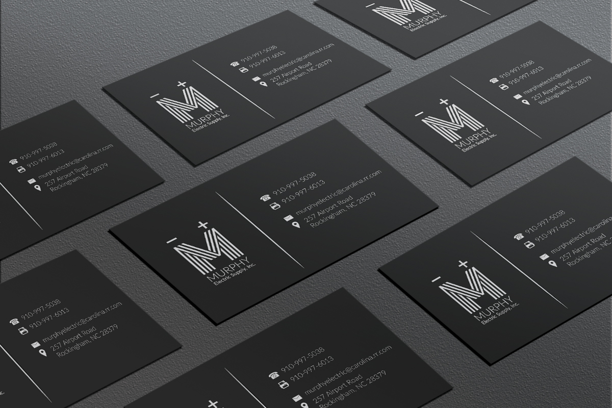 Business Card Design by JK18 for Murphy Electric Supply, Inc. | Design #10968355