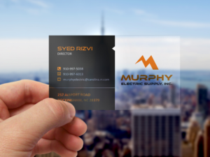Business Card Design by Grafactory for Murphy Electric Supply, Inc. | Design: #10971657