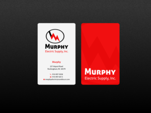 Business Card Design by Creations Box 2015 for Murphy Electric Supply, Inc. | Design: #10969811