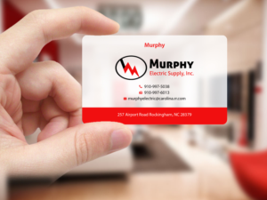 Business Card Design by Creations Box 2015 for Murphy Electric Supply, Inc. | Design: #10969815
