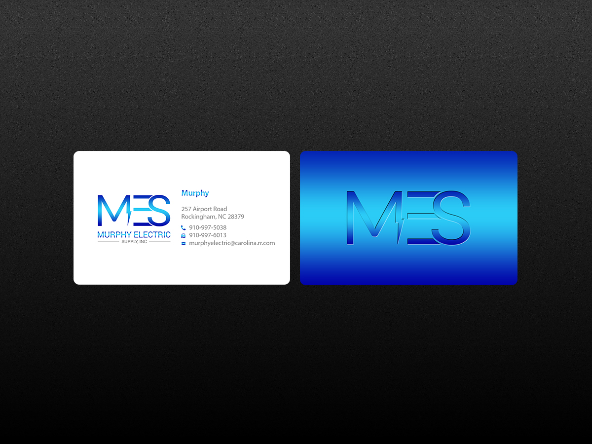 Design de Carte de Visite par Creations Box 2015 pour Murphy Electric Supply, Inc. | Design #10969823