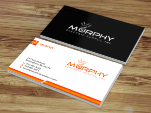 Business Card Design by Creations Box 2015 for Murphy Electric Supply, Inc. | Design: #10969832