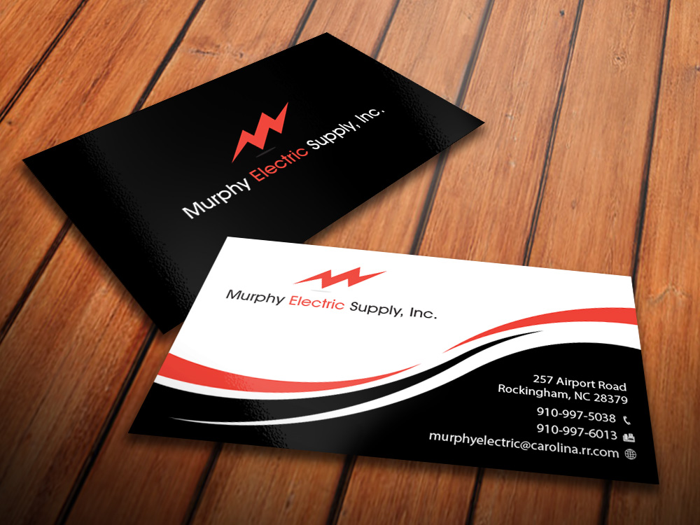 Business Card Design by PD Studios for Murphy Electric Supply, Inc. | Design #10961404