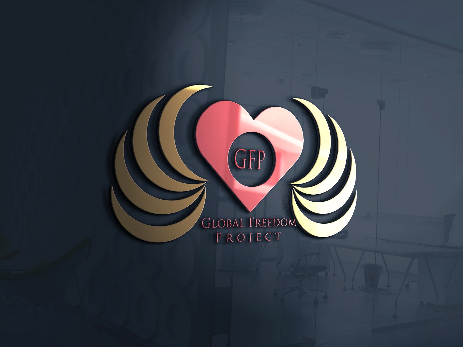 Logo Design by Artest Metalija for Global Freedom Project | Design #11095765