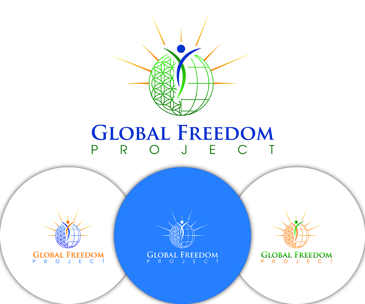 Logo Design by eMARK for Global Freedom Project | Design #11083296