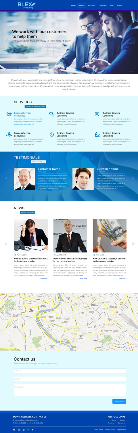 Web Design par Sandaruwan pour Blex | Design #10961885