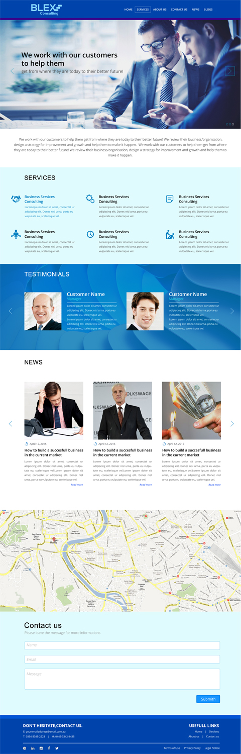 Web Design by Sandaruwan for Blex | Design #10961895
