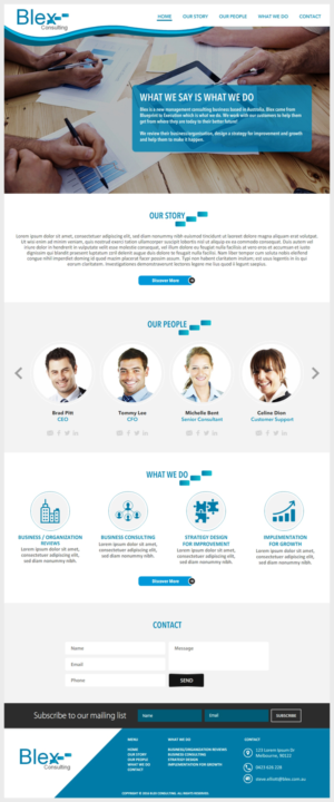 Web-Design von -Marc- für Blex | Design: #11048587
