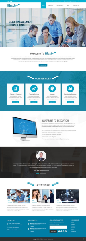 Web Design by pb for Blex | Design: #10962110
