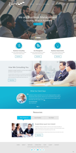 Web Design by pb for Blex | Design: #10962116