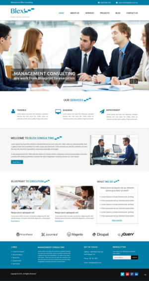 Web Design by pb for Blex | Design: #10962117