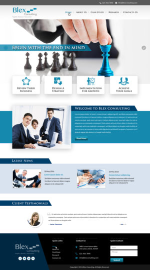 Web Design by Sbss for Blex | Design: #10961040