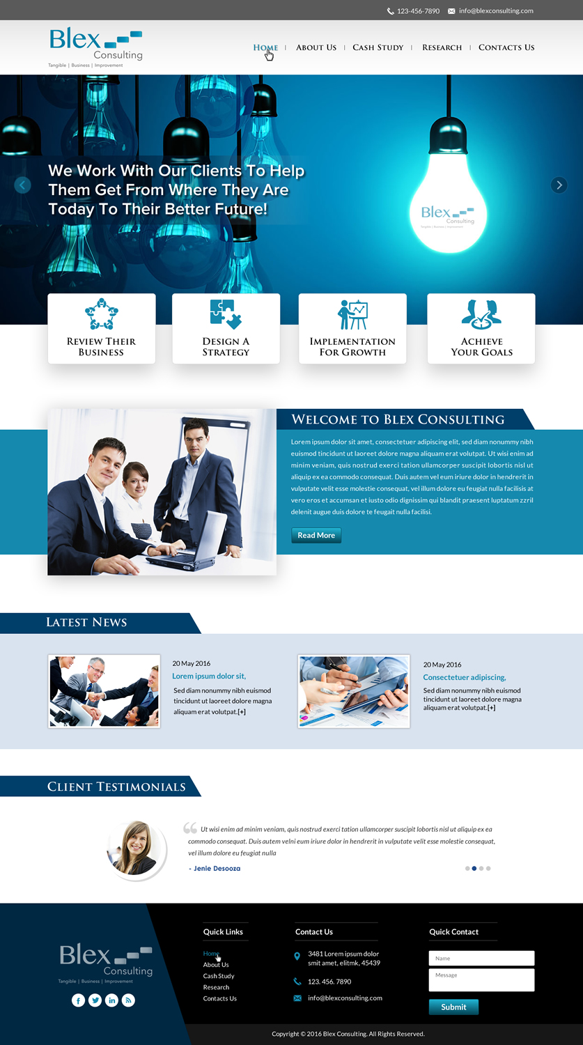 Web-Design von Sbss für Blex | Design #10961041