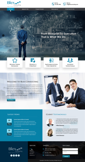 Web Design by Sbss for Blex | Design: #10961054