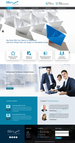 Web Design by Sbss for Blex | Design: #10961055