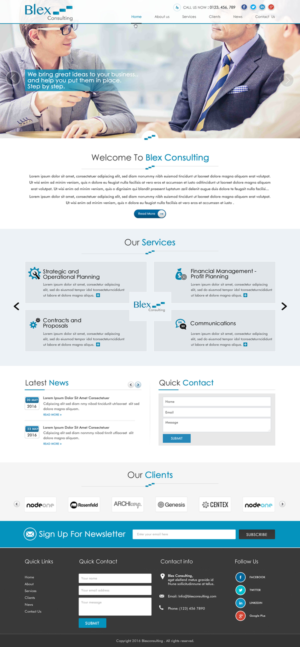 Web Design by Sbss for Blex | Design: #10961073