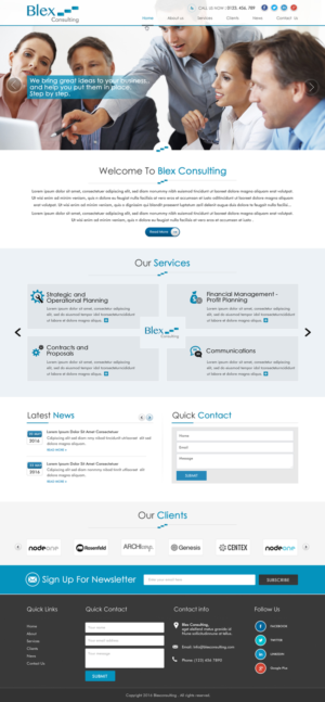 Web Design by Sbss for Blex | Design: #10961074