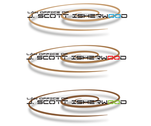 Design de Logo par Missing In Action Man pour Law Offices of J. Scott Isherwood | Design : #2296799
