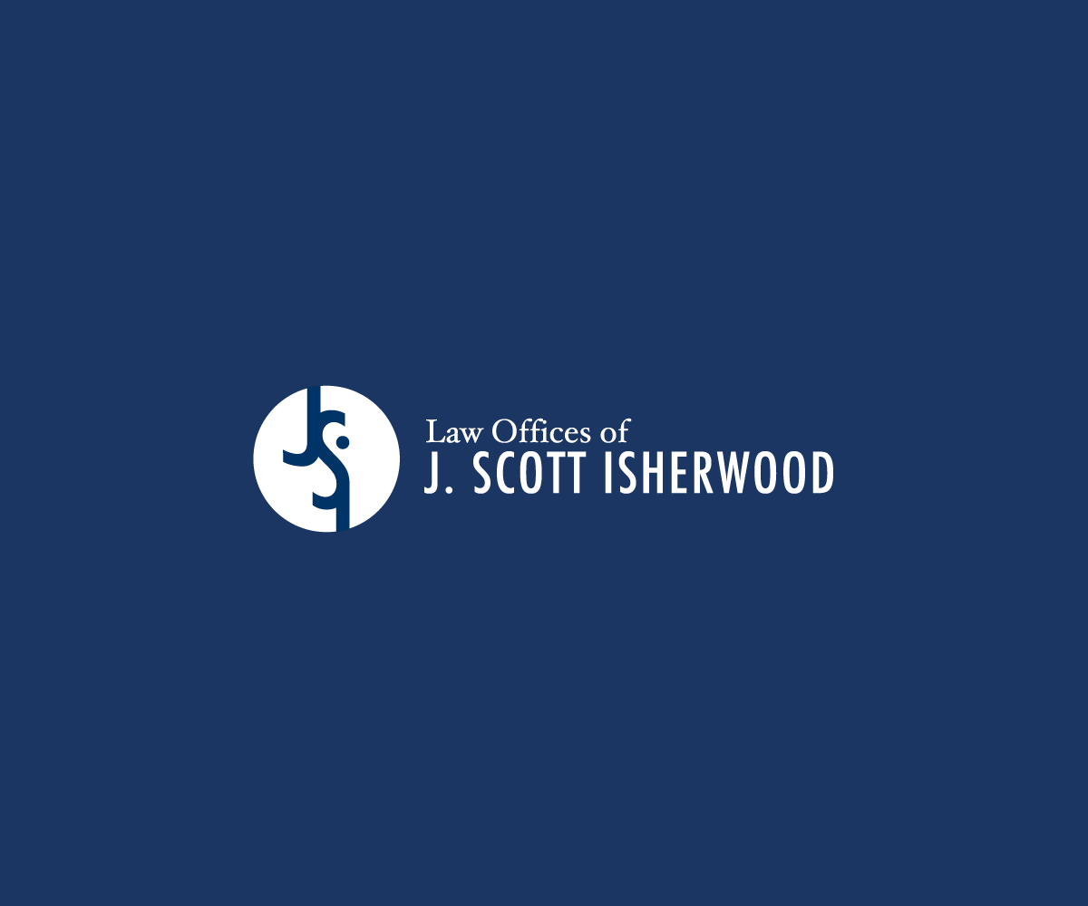 Logo-Design von Stacey Madrona für Law Offices of J. Scott Isherwood | Design #2347882